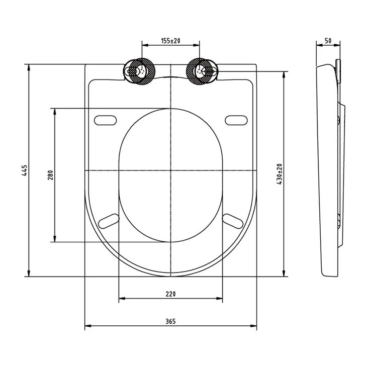 4 d toilet seat